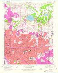 Tulsa Oklahoma Historical topographic map, 1:24000 scale, 7.5 X 7.5 Minute, Year 1954