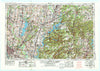 Tulsa Oklahoma Historical topographic map, 1:250000 scale, 1 X 2 Degree, Year 1958