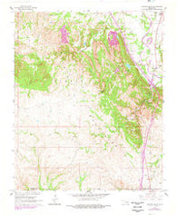 Turner Falls Oklahoma Historical topographic map, 1:24000 scale, 7.5 X 7.5 Minute, Year 1964