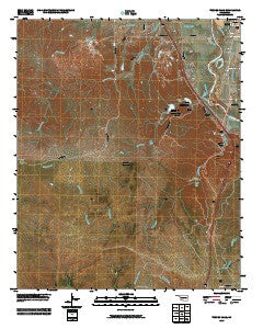 Turner Falls Oklahoma Historical topographic map, 1:24000 scale, 7.5 X 7.5 Minute, Year 2010