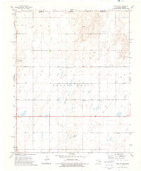 Turpin NE Oklahoma Historical topographic map, 1:24000 scale, 7.5 X 7.5 Minute, Year 1973