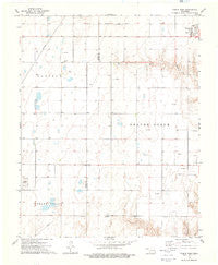 Turpin West Oklahoma Historical topographic map, 1:24000 scale, 7.5 X 7.5 Minute, Year 1973