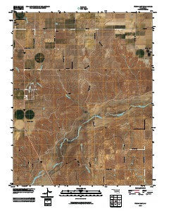 Turpin East Oklahoma Historical topographic map, 1:24000 scale, 7.5 X 7.5 Minute, Year 2010