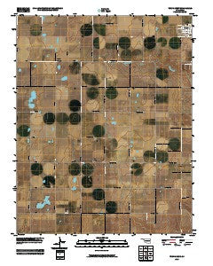 Turpin West Oklahoma Historical topographic map, 1:24000 scale, 7.5 X 7.5 Minute, Year 2010