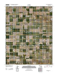 Turpin West Oklahoma Historical topographic map, 1:24000 scale, 7.5 X 7.5 Minute, Year 2012