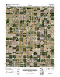 Tyrone Oklahoma Historical topographic map, 1:24000 scale, 7.5 X 7.5 Minute, Year 2012