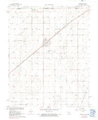 Tyrone Oklahoma Historical topographic map, 1:24000 scale, 7.5 X 7.5 Minute, Year 1967