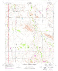 Unap Mountain Oklahoma Historical topographic map, 1:24000 scale, 7.5 X 7.5 Minute, Year 1956
