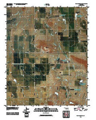 Unap Mountain Oklahoma Historical topographic map, 1:24000 scale, 7.5 X 7.5 Minute, Year 2010
