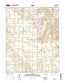 Union Oklahoma Current topographic map, 1:24000 scale, 7.5 X 7.5 Minute, Year 2016