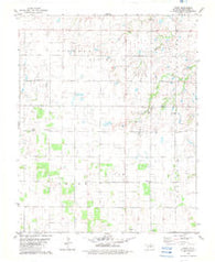 Union Oklahoma Historical topographic map, 1:24000 scale, 7.5 X 7.5 Minute, Year 1982
