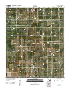 Union City Oklahoma Historical topographic map, 1:24000 scale, 7.5 X 7.5 Minute, Year 2012