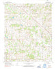 Vanoss Oklahoma Historical topographic map, 1:24000 scale, 7.5 X 7.5 Minute, Year 1967