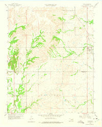 Vera Oklahoma Historical topographic map, 1:24000 scale, 7.5 X 7.5 Minute, Year 1959