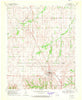 Vici Oklahoma Historical topographic map, 1:24000 scale, 7.5 X 7.5 Minute, Year 1969