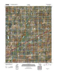 Vinita NE Oklahoma Historical topographic map, 1:24000 scale, 7.5 X 7.5 Minute, Year 2012