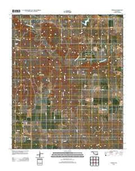 Vinson Oklahoma Historical topographic map, 1:24000 scale, 7.5 X 7.5 Minute, Year 2012