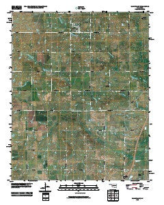 Wainwright Oklahoma Historical topographic map, 1:24000 scale, 7.5 X 7.5 Minute, Year 2010