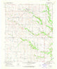 Wainwright Oklahoma Historical topographic map, 1:24000 scale, 7.5 X 7.5 Minute, Year 1970