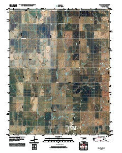 Wakita Oklahoma Historical topographic map, 1:24000 scale, 7.5 X 7.5 Minute, Year 2010