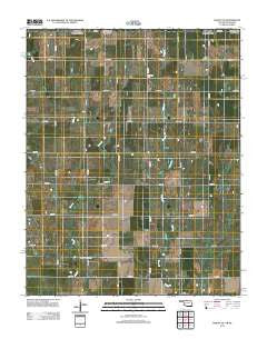 Wakita NE Oklahoma Historical topographic map, 1:24000 scale, 7.5 X 7.5 Minute, Year 2012