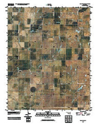 Wakita SW Oklahoma Historical topographic map, 1:24000 scale, 7.5 X 7.5 Minute, Year 2009