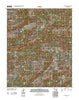 Wardville Oklahoma Historical topographic map, 1:24000 scale, 7.5 X 7.5 Minute, Year 2012