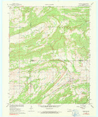 Wardville Oklahoma Historical topographic map, 1:24000 scale, 7.5 X 7.5 Minute, Year 1967
