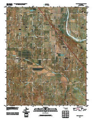 Washington Oklahoma Historical topographic map, 1:24000 scale, 7.5 X 7.5 Minute, Year 2010