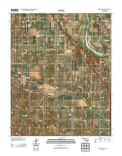 Washington Oklahoma Historical topographic map, 1:24000 scale, 7.5 X 7.5 Minute, Year 2012