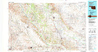 Watonga Oklahoma Historical topographic map, 1:100000 scale, 30 X 60 Minute, Year 1985