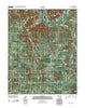 Watts Oklahoma Historical topographic map, 1:24000 scale, 7.5 X 7.5 Minute, Year 2011