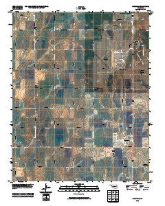 Waukomis Oklahoma Historical topographic map, 1:24000 scale, 7.5 X 7.5 Minute, Year 2010