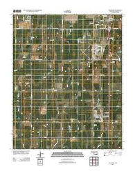 Waukomis Oklahoma Historical topographic map, 1:24000 scale, 7.5 X 7.5 Minute, Year 2012