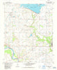 Waurika West Oklahoma Historical topographic map, 1:24000 scale, 7.5 X 7.5 Minute, Year 1984