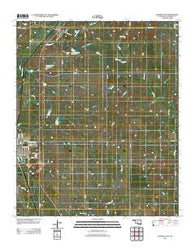 Waurika East Oklahoma Historical topographic map, 1:24000 scale, 7.5 X 7.5 Minute, Year 2012