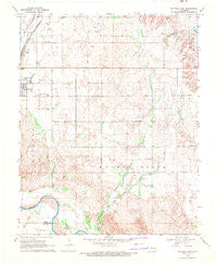 Waynoka East Oklahoma Historical topographic map, 1:24000 scale, 7.5 X 7.5 Minute, Year 1969