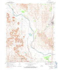 Waynoka West Oklahoma Historical topographic map, 1:24000 scale, 7.5 X 7.5 Minute, Year 1969