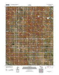 Waynoka NW Oklahoma Historical topographic map, 1:24000 scale, 7.5 X 7.5 Minute, Year 2012