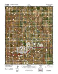 Weatherford Oklahoma Historical topographic map, 1:24000 scale, 7.5 X 7.5 Minute, Year 2012