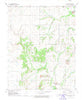 Welch NW Oklahoma Historical topographic map, 1:24000 scale, 7.5 X 7.5 Minute, Year 1971