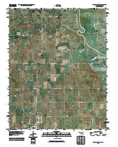 Welch North Oklahoma Historical topographic map, 1:24000 scale, 7.5 X 7.5 Minute, Year 2010