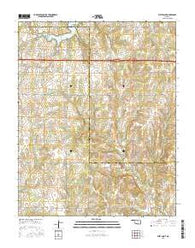 West Point Oklahoma Current topographic map, 1:24000 scale, 7.5 X 7.5 Minute, Year 2016