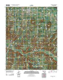 Westville Oklahoma Historical topographic map, 1:24000 scale, 7.5 X 7.5 Minute, Year 2011