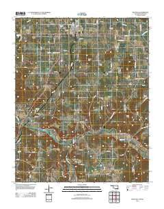 Westville Oklahoma Historical topographic map, 1:24000 scale, 7.5 X 7.5 Minute, Year 2012
