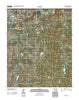 Wetumka Oklahoma Historical topographic map, 1:24000 scale, 7.5 X 7.5 Minute, Year 2012