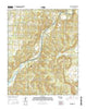 Wetumka SE Oklahoma Current topographic map, 1:24000 scale, 7.5 X 7.5 Minute, Year 2016