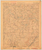 Wewoka Oklahoma Historical topographic map, 1:125000 scale, 30 X 30 Minute, Year 1900