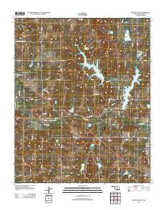 Wewoka West Oklahoma Historical topographic map, 1:24000 scale, 7.5 X 7.5 Minute, Year 2012