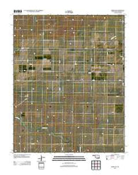 Wheeless Oklahoma Historical topographic map, 1:24000 scale, 7.5 X 7.5 Minute, Year 2012